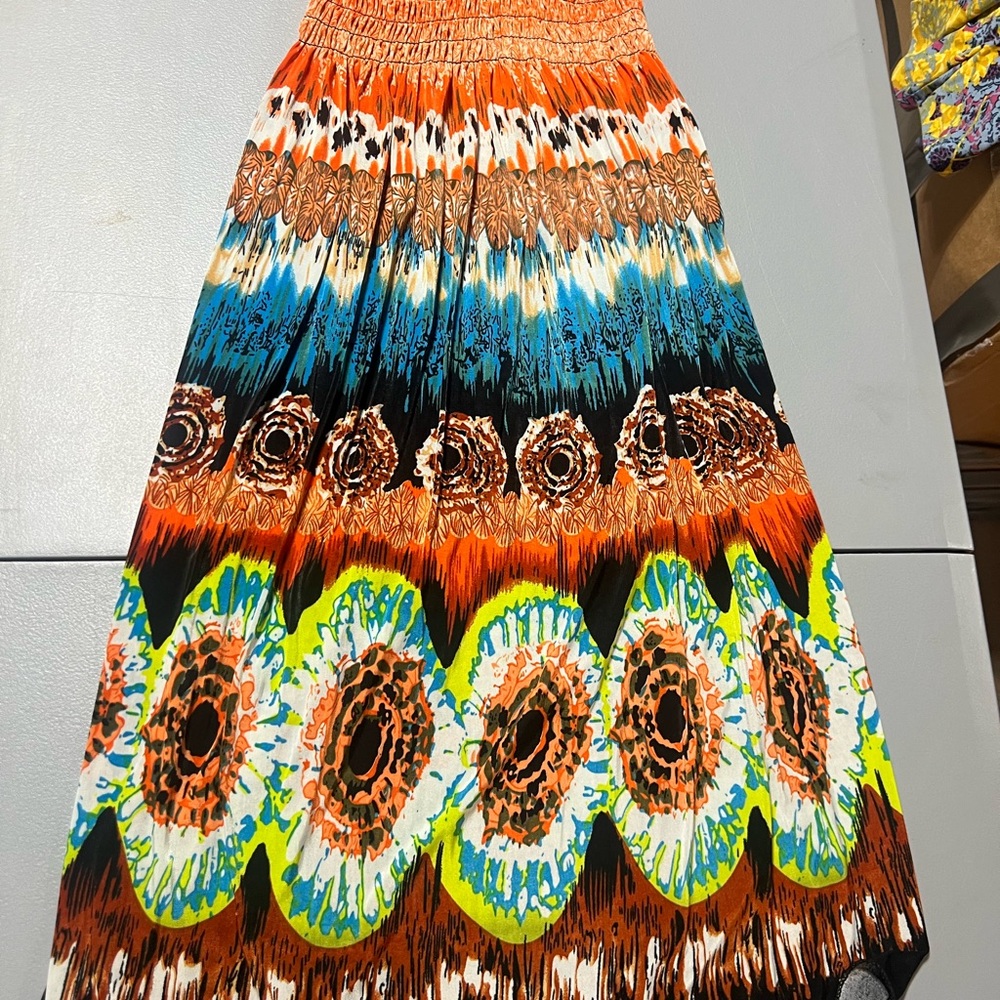 Colorful Bohemian Maxi Dress